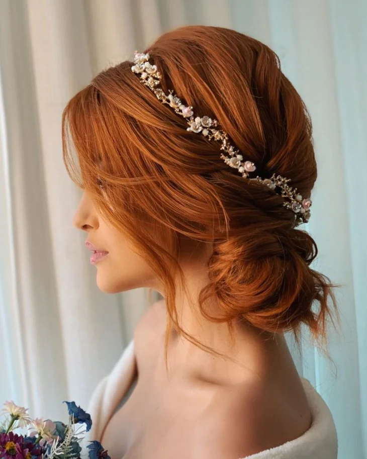 penteado de formatura