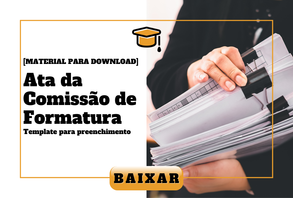 Ata de comissão de Formatura