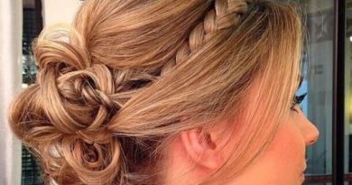 penteado de culto de formatura