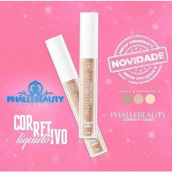 Corretivo Líquido Perfect Cover PhálleBeauty